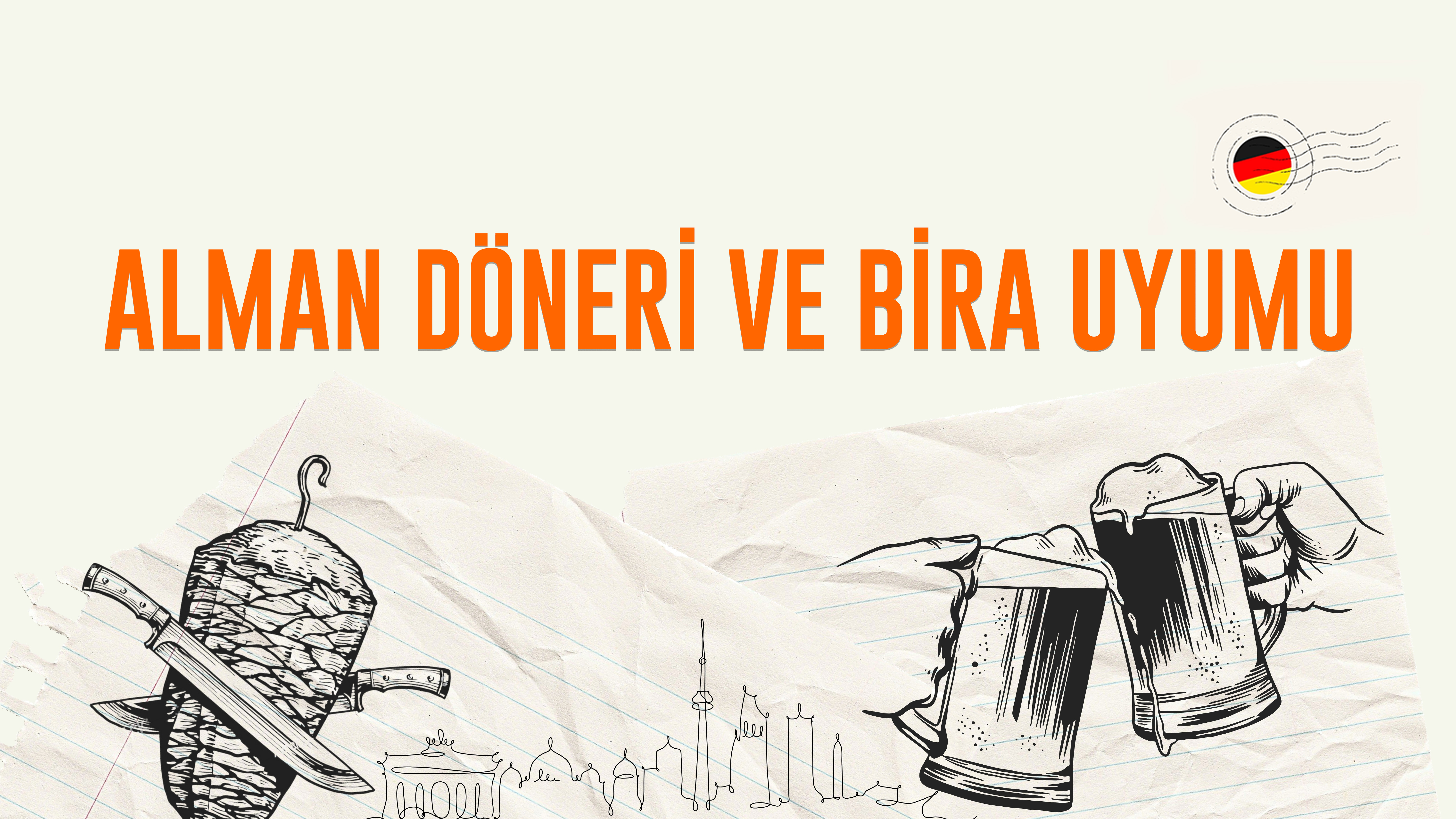 Alman döneri ve biranın uyumu